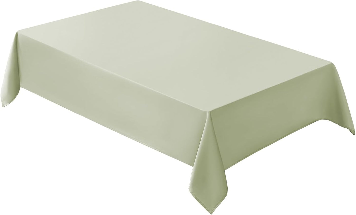 VidaFete Square Tablecloth 2 Pack 52 x 52 Inch Tablecloths Stain Wrinkle Resistant Polyester Dining Table Cover for Kitchen Dinning Party Wedding Rectangular Tabletop Buffet Decoration(Black)