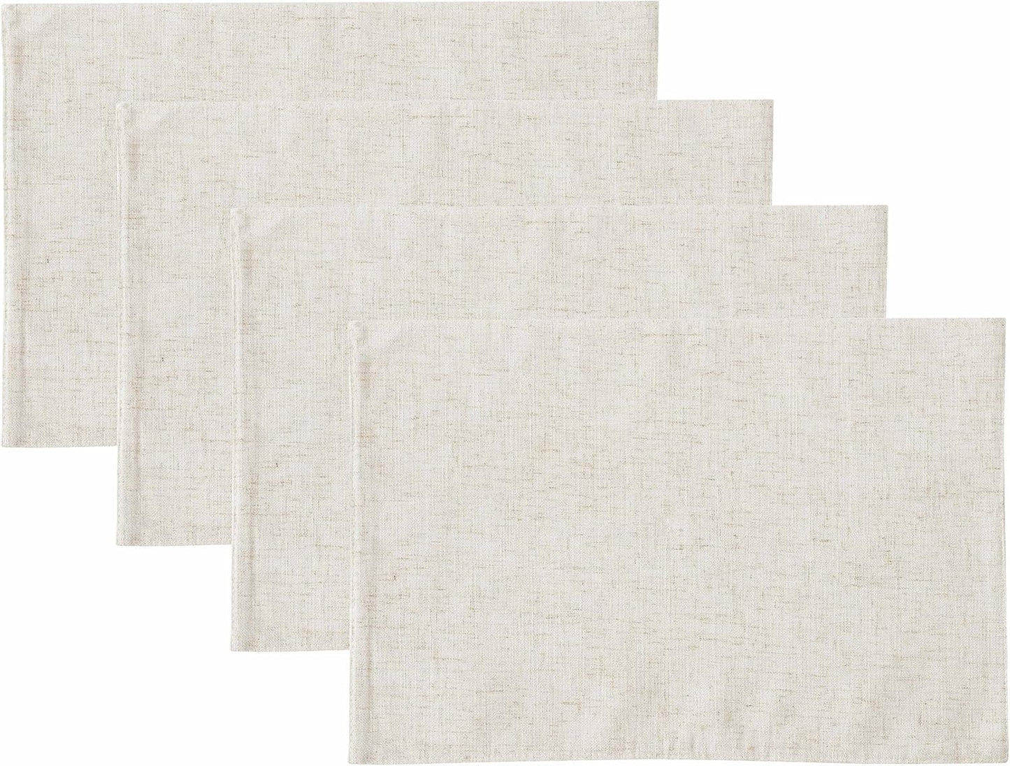 Laura Ashley Dothan Luxury Linen Blend Tablecloth for Formal Dining, Holiday, Wedding or Party, 60" x 120", Taupe